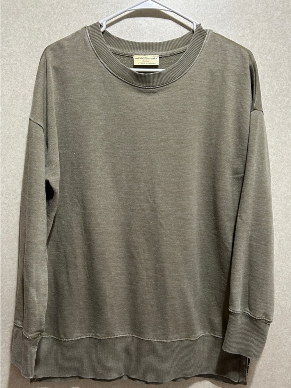 Bobbie Brooks Ladies Crewneck Sweatshirt